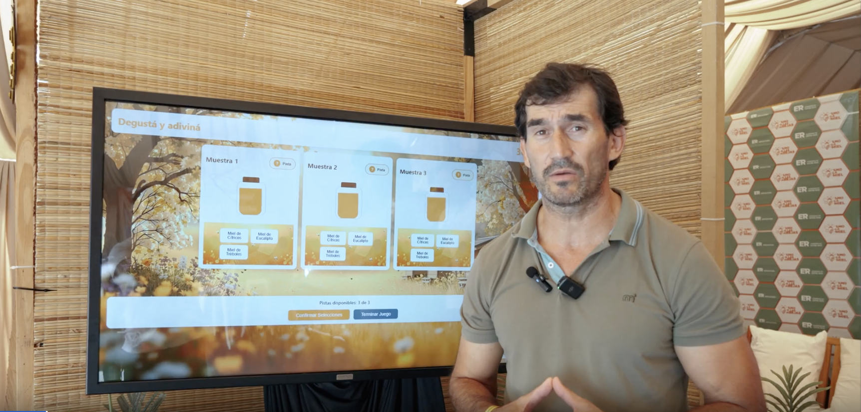 Juego Interactivo de Miel para TV Touch