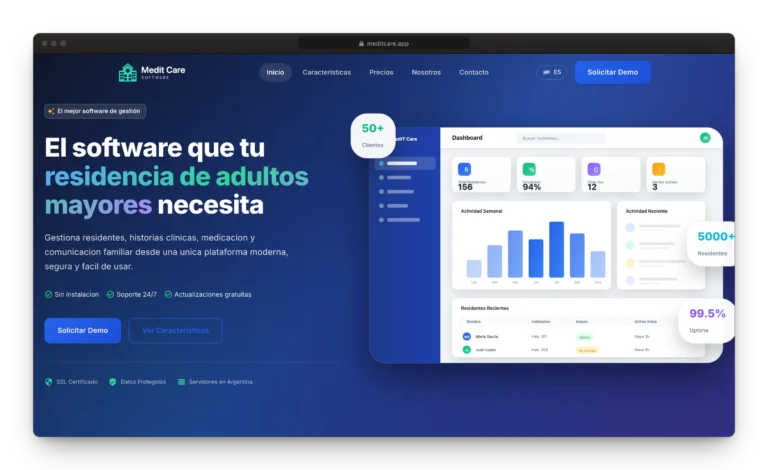 Sistema Integral de Gestión Geriátrica