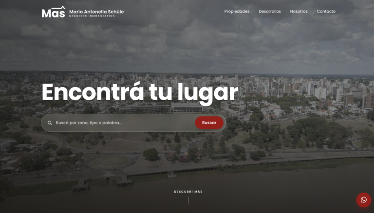 Portal Inmobiliario con buscador de propiedades
