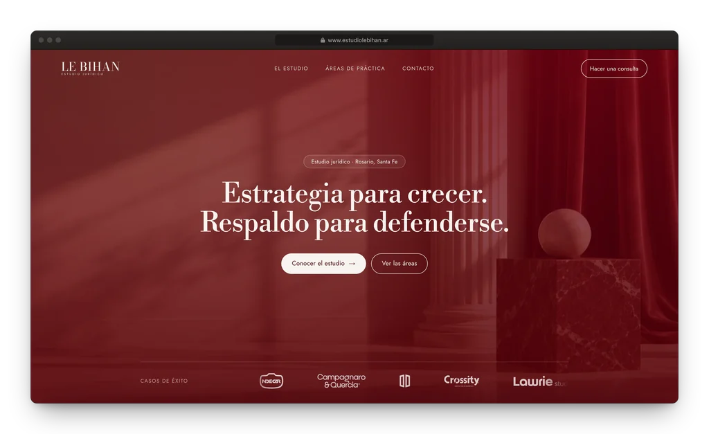Estudio Le Bihan: derecho empresario, hoja por hoja