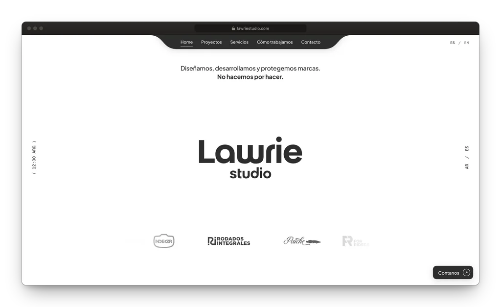 Lawrie Studio: un portfolio que se recorre por disciplina