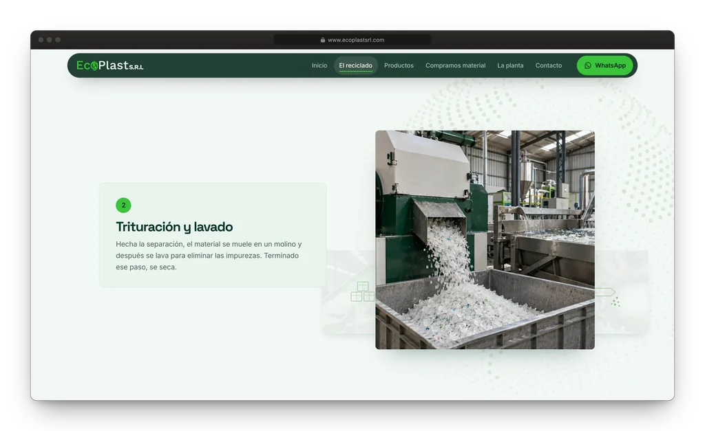 Ecoplast: el plástico que vuelve a servir