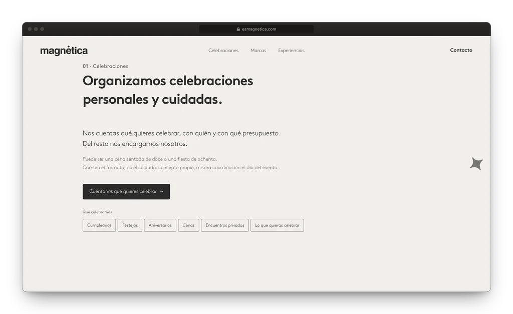 Magnética: una marca que se arma letra por letra