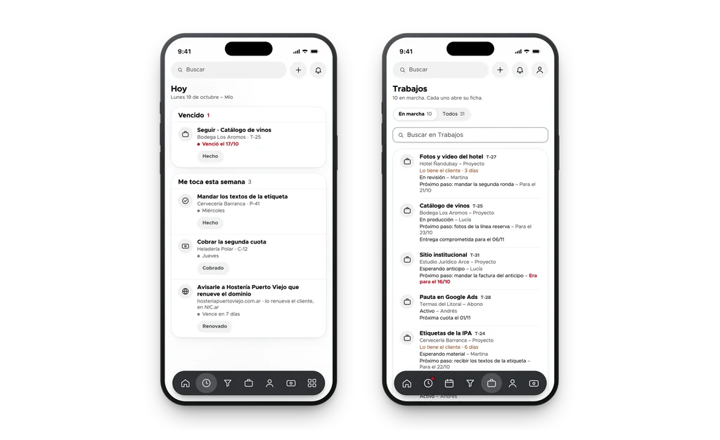 CRM Crossity: el camino completo de cada proyecto