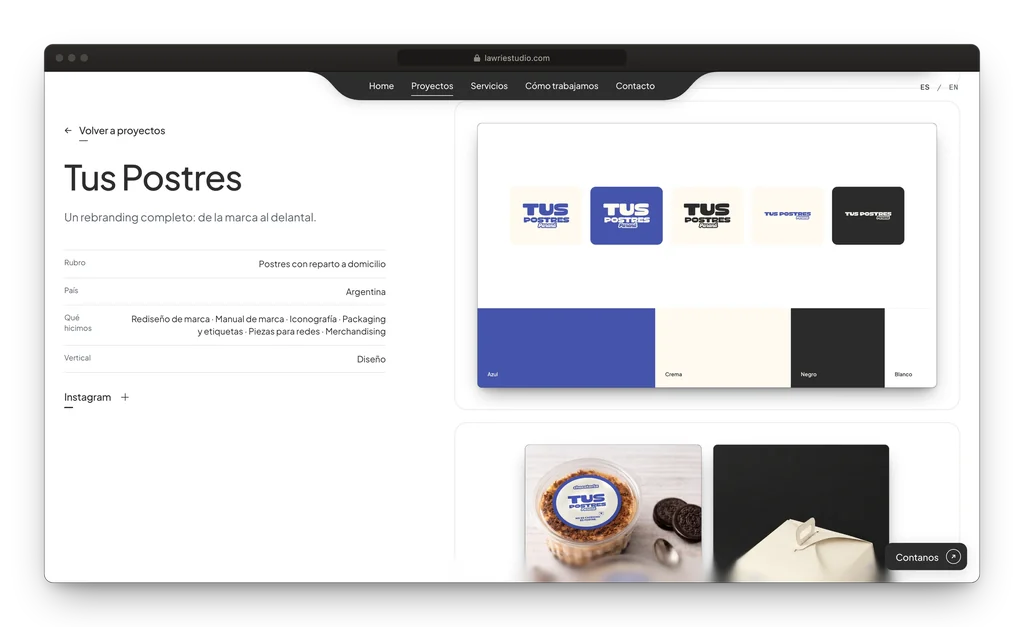 Lawrie Studio: un portfolio que se recorre por disciplina