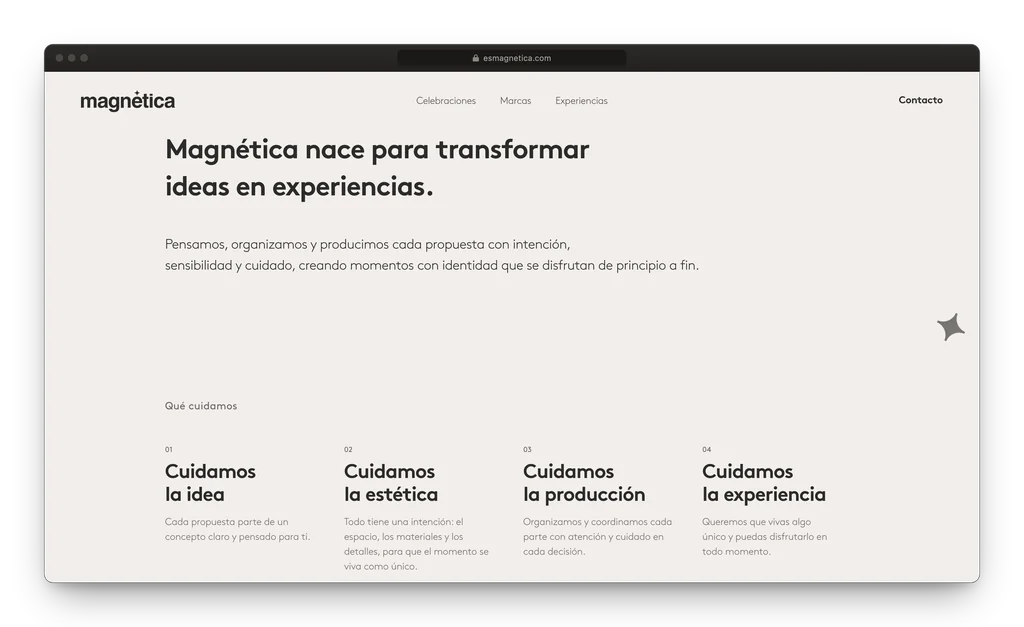 Magnética: una marca que se arma letra por letra