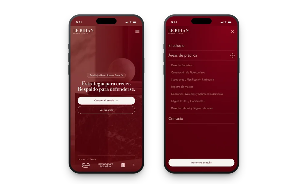 Estudio Le Bihan: derecho empresario, hoja por hoja
