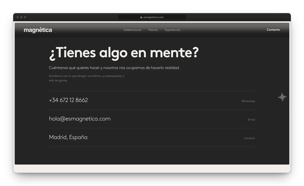 Magnética: una marca que se arma letra por letra